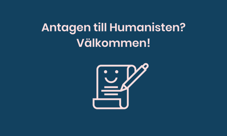 Antagen till Humanisten? Välkommen!