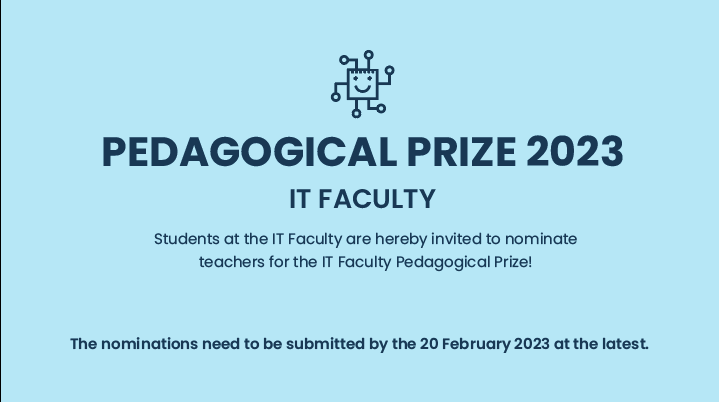 Pedagogical Prize 2023