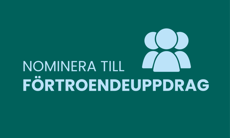 Nominera till förtroendeuppdrag