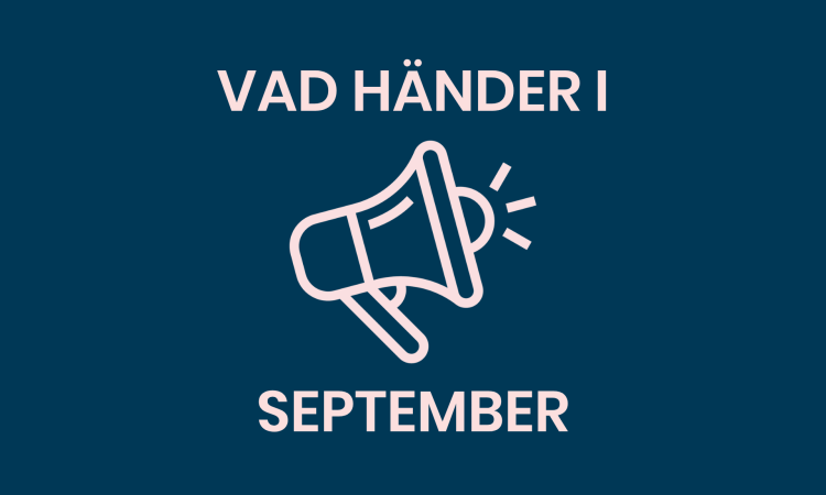 Vad händer i september?