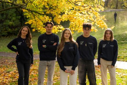 Gruppbild sektionsstyrelsen Hum 2025/26