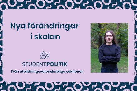 Nya förändringar i skolan