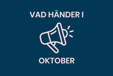 Vad händer i oktober?